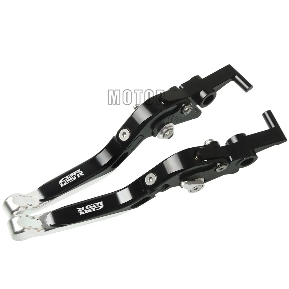 Для Honda CBR125R 2011- CBR125 CBR 125R 125 R ЧПУ Алюминиевый Мотоцикл Регулируемый складной выдвижной тормозные рычаги сцепления - Цвет: SL For CBR125R 11-20