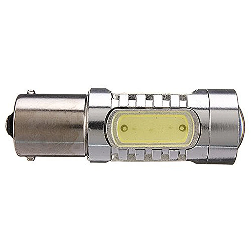2x1156 BA15S COB светодиодный 7,5 Вт Авто мигалка Ruecklicht DC 12 В Weiss