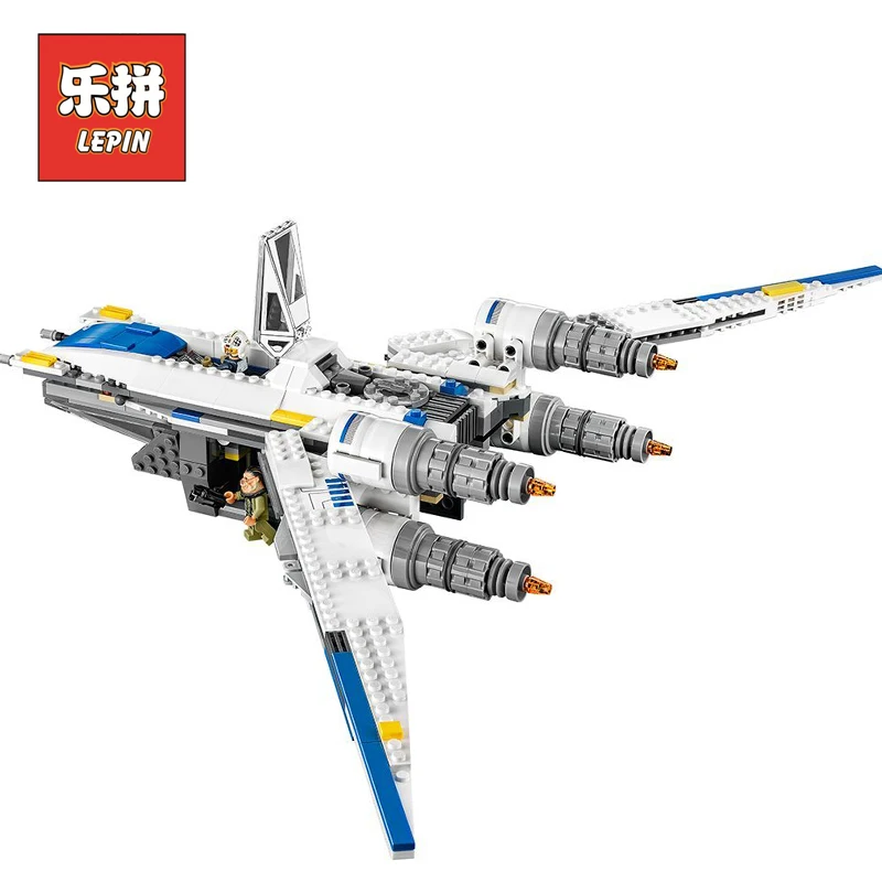 

Lepin 05054 Genuine Star Series Wars the Rebel Wing Fighter Set Building Blocks Bricks Toys 75155 Children Christmas Gift