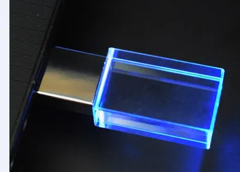 

2ydream (10pcs free logo) flash crystal USB 2.0 flash drive 4GB 8GB 16GB 32GB 64GB USB FLASH DRIVE