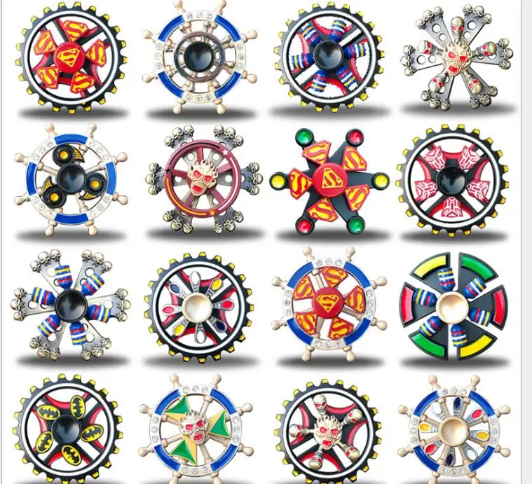 

New Light Fidget Spinner Led Stress Hand Spinners Glow In The Dark Figet Spiner Cube EDC Anti-stress Finger Spinner