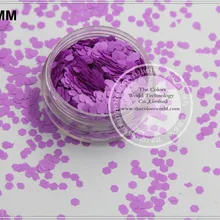 TCF503 неоновые фиолетовые цвета 2,0 мм Размер устойчив к растворителям блеск для пилка для ногтей или другого DIY украшения