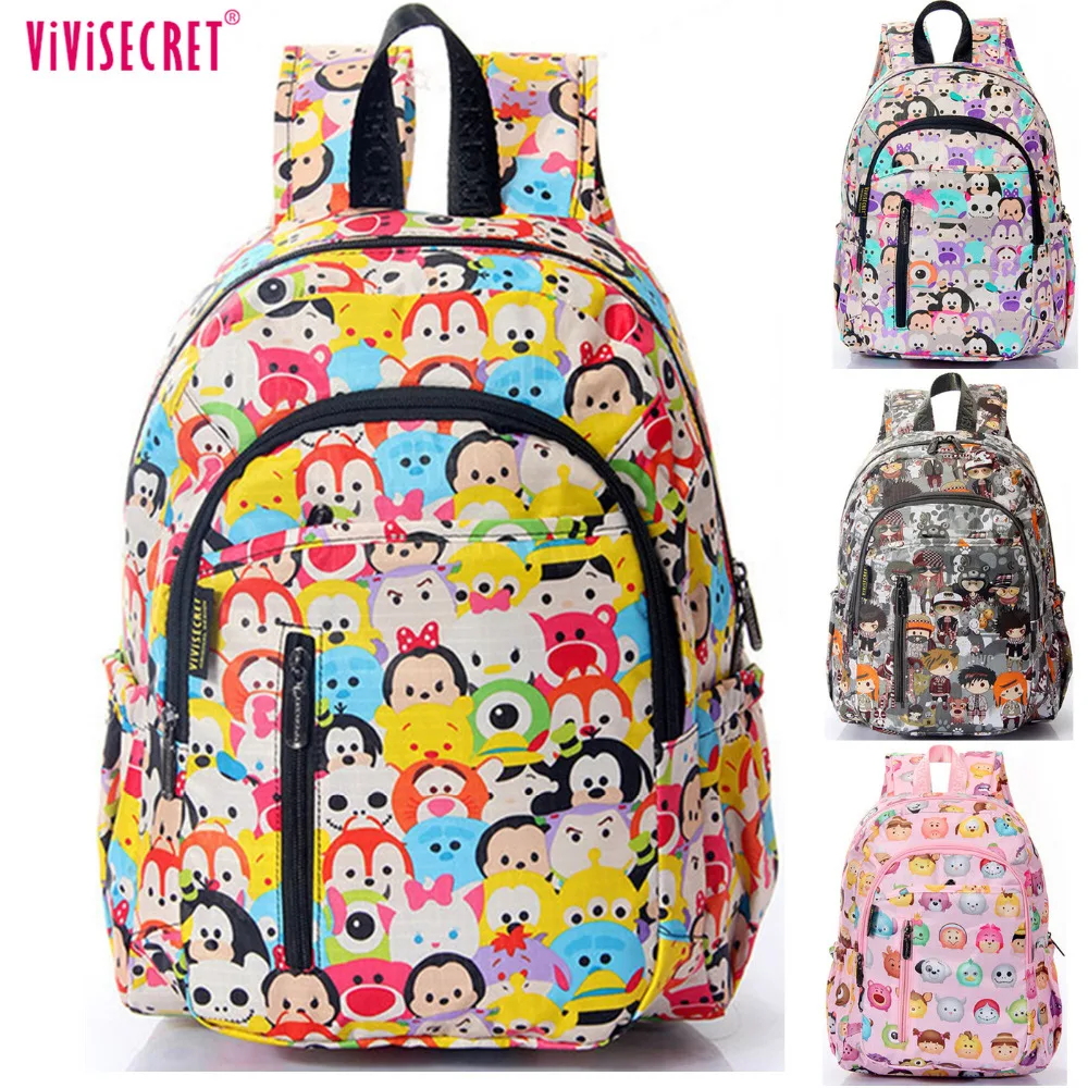 Children' s Tsum Waterproof Nylon Kindergarten School Bags Backpacks For Girls Boys Kids Kawaii Cartoon Mochila Escolar Kids Children' s Tsum Waterproof Nylon Kindergarten School Bags Backpacks For Girls Boys Kids Kawaii Cartoon Mochila Escolar Kids
