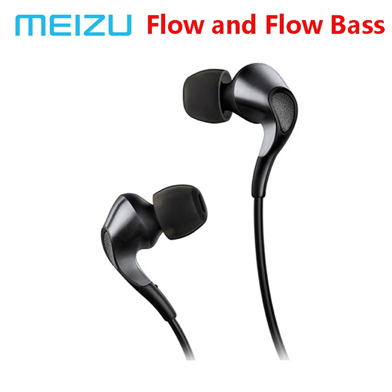 Наушники вкладыши Meizu Flow Bass с тройным драйвером гибридные Hi Fi наушники микрофоном