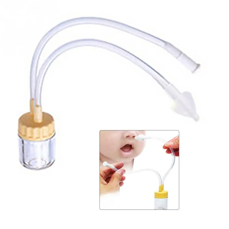 

Infant Baby Safe Nose Cleaner Nasal Mucus Runny Aspirator silicone sucker