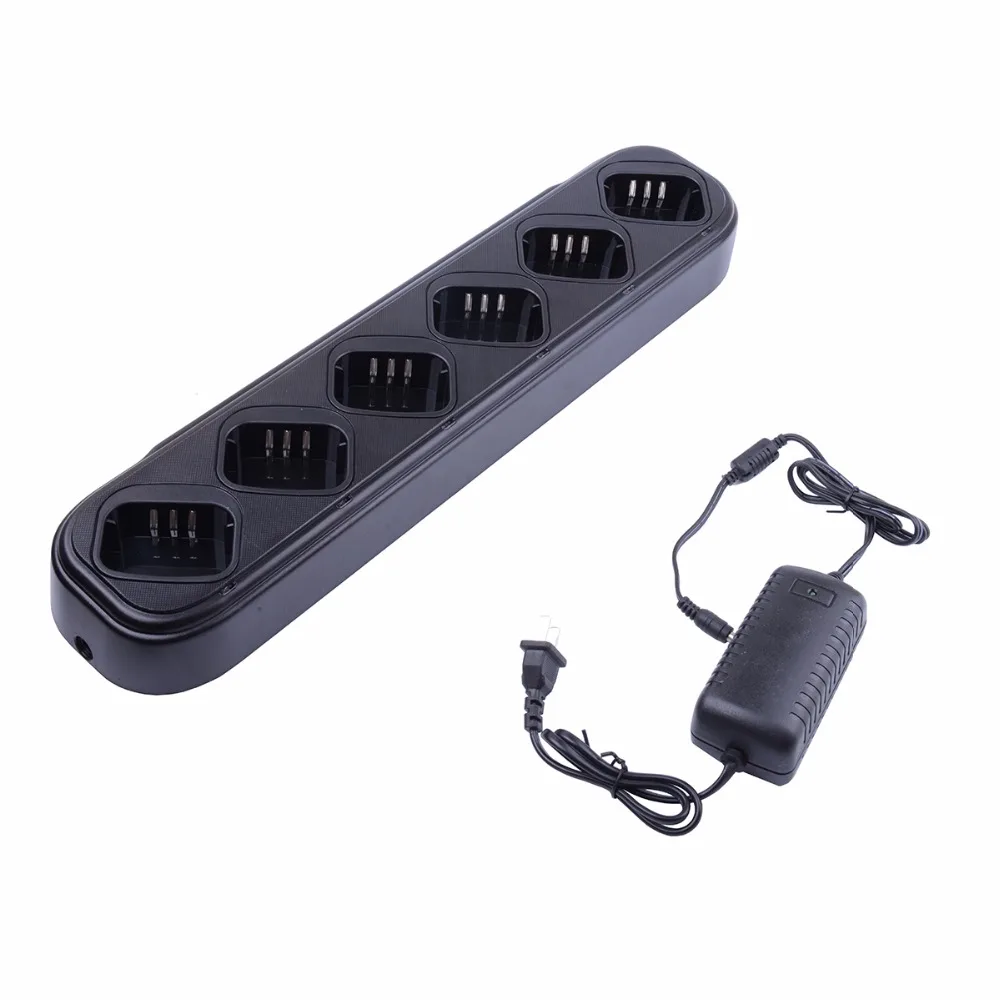 

TYT Six-Way Charger for TYT MD380 MD280 ham radio MD-380 MD-280 radio Six Way Charger