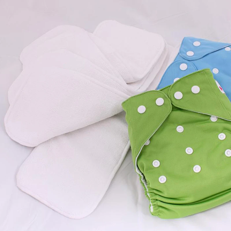 (60pcs/lot) Washable and Breathable Baby Diaper Napkin Modern Cloth