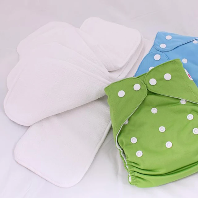 (60pcs/lot) Washable and Breathable Baby Diaper Napkin Modern Cloth