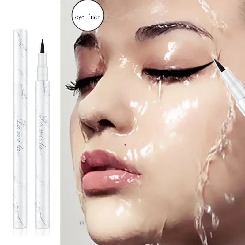 1PC Black Liquid Eyeliner Pencil Waterproof Long-lasting Eye Liner Smooth Makeup Comestic for |
