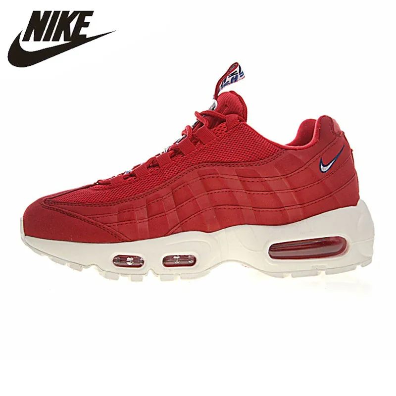 

Nike Air Max 95 TT Men's Running Shoes,Sneakers Shoes Original Sports Outdoor, Red, Breathable Lightweight Non-slip AJ1844 600