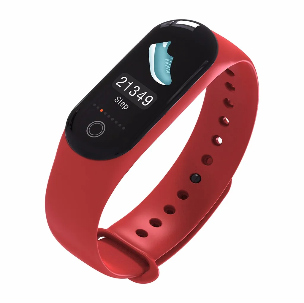 

Ouhaobin Fitness tracker Smart Bracelet Blood Pressure Heart Rate Monitor Color Screen Waterproof Smart band Wristbands 613#2