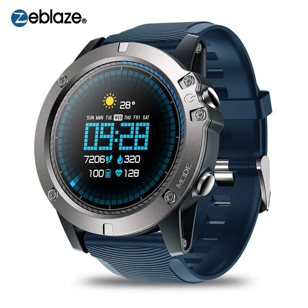 Zeblaze VIBE3PRO умный Браслет для Android IOS Bluetooth Смарт-браслет для обнаружения сердечного ритма дополнительный длинный режим ожидания водонепроницаемый браслет