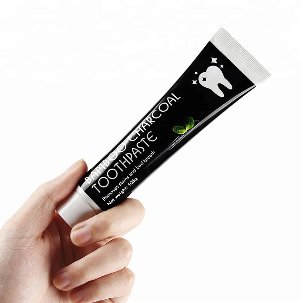 

72PCS FDA Register Home Use Wholesale Organic Activated Charcoal Toothpaste Bamboo toothpaste