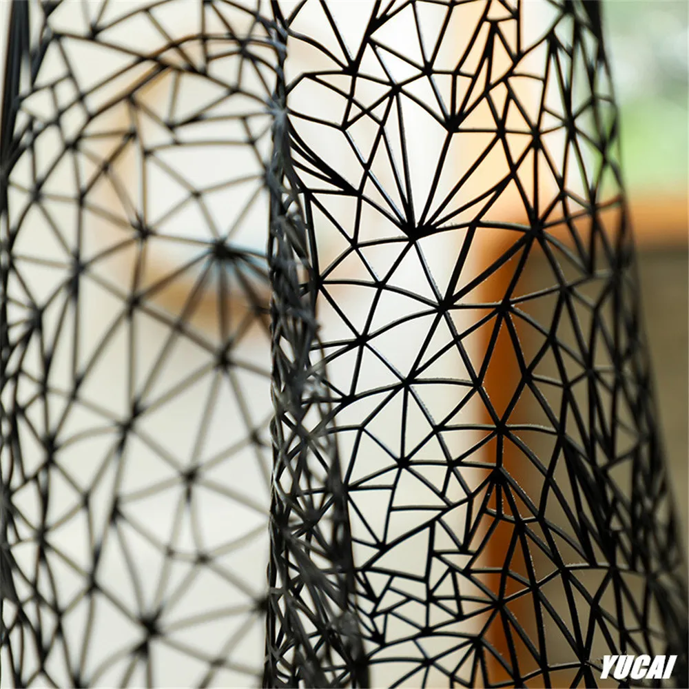 

49x43CM Three-dimensional Composite Space Perspective Creative Mesh Fabric Hollow out texture DIY