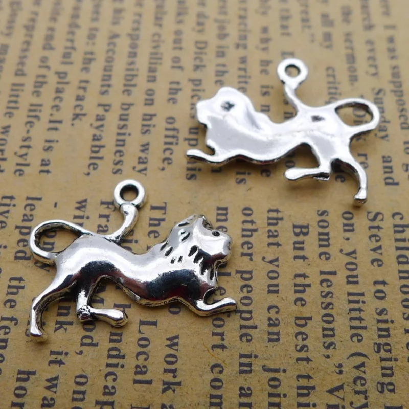 

120Pcs/Lots 21*22MM Antique Silver Alloy The Deer Dangle Charms DIY Jewelry Accessories Charms