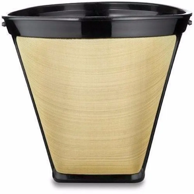 HOT Reusable Brown Coffee Machine Stainless Steel Mesh Conical Solid Liquid Separation Filter Home Cafe Tool In Filters From Garden On HOT Reusable Brown Coffee Machine Stainless Steel Mesh Conical Solid Liquid Separation Filter Home Cafe Tool In Filters From Garden On