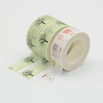 

Washi Tape Masking Tapes Washitape Christmas Gift Japanese Stationery Fita Adesiva Decorada Kawaii Adhesive Tree Vintage