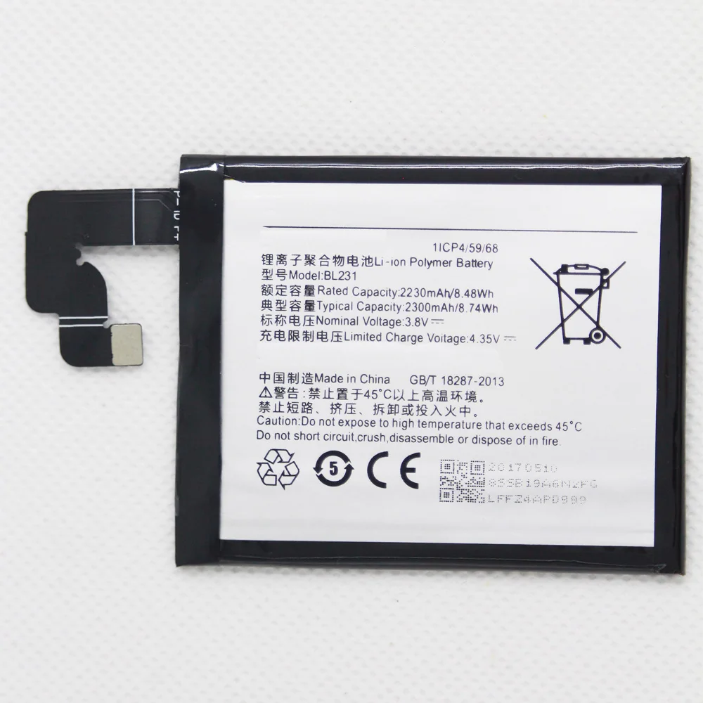 

Phone Battery For Lenovo X2 Battery Replacement 2300Mah Li-ion BL231 Battery Replacement For Lenovo VIBE X2 Lenovo S90 +Tools