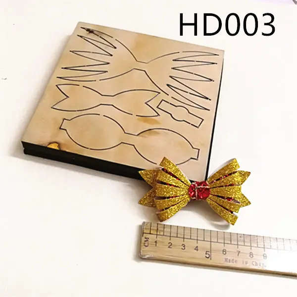 

HD003 bow cutting die butterfly wooden dies mold
