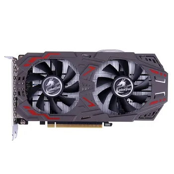 

COLORFUL GeForce GTX1060 6GB GDDR5 GAMING V4 Video Graphics Card 1506-1708MHz PCI-E X16(3.0) DVI+HDMI+DP Video Card 2 Fans