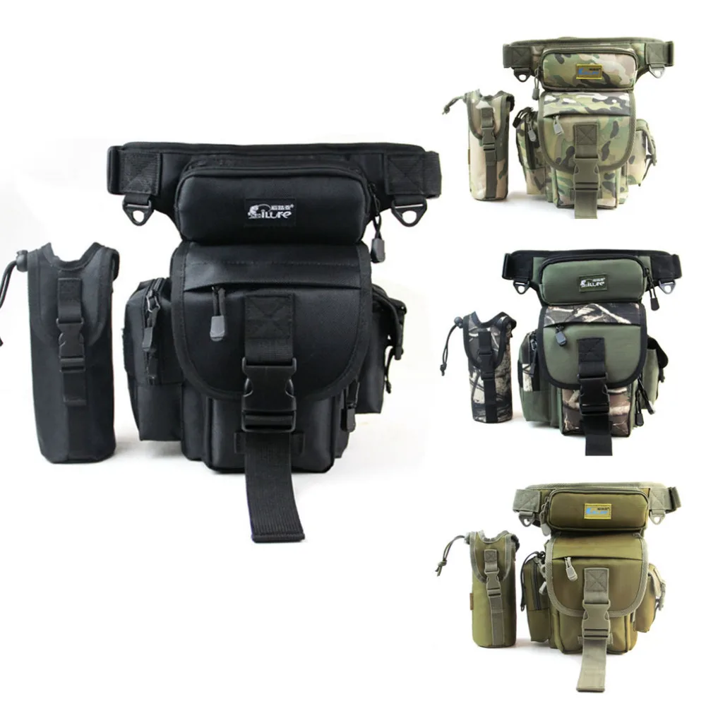 Mens Travel Shoulder Messenger Courier Travel Camera Money Black Day Pack Bag