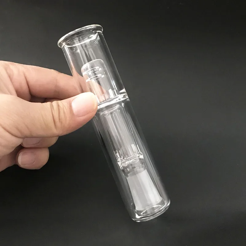 

Universal 14mm Glass Mouthpiece Stem Water Pipe Bubbler Tube Tool Attachment Connection Hydro Bong Replacement for Vaporizer B61