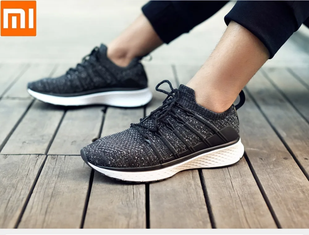 

Xiaomi Mijia men women sports shoes Casual Running shoes integrated high-elastic knit combined breathable shoes