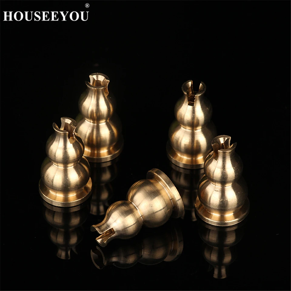 Brass Gourd Incense Burner Holder 6