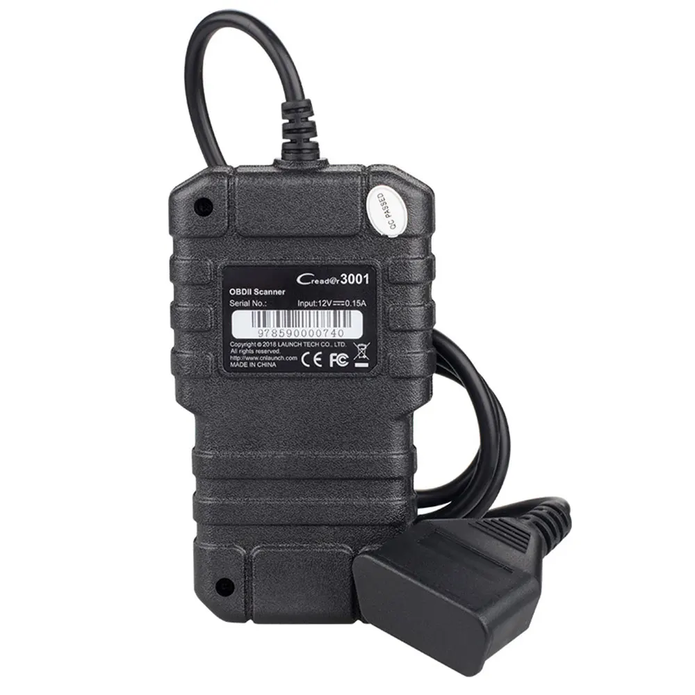 Vehemo OBD2 автомобильный сканер неисправностей, автомобильный стабильный сканирующий инструмент, стирающий диагностический инструмент для автомобильного считывателя кода Creader, сброс для запуска