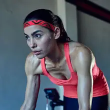 Для женщин и мужчин противоскользящая Йога эластичная резинка для волос спортивный напульсник Беговая повязка на голову