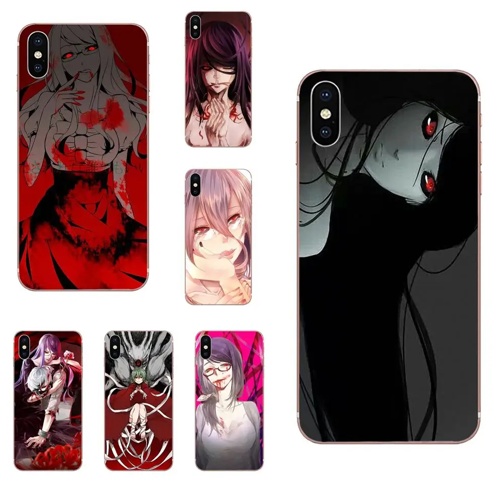 Одежда с надписью Tokyo Ghoul Kamishiro Rize для Galaxy J1 J2 J3 J330 J4 J5 J6 J7 J730 J8 2015 2016 2017 2018 mini Pro