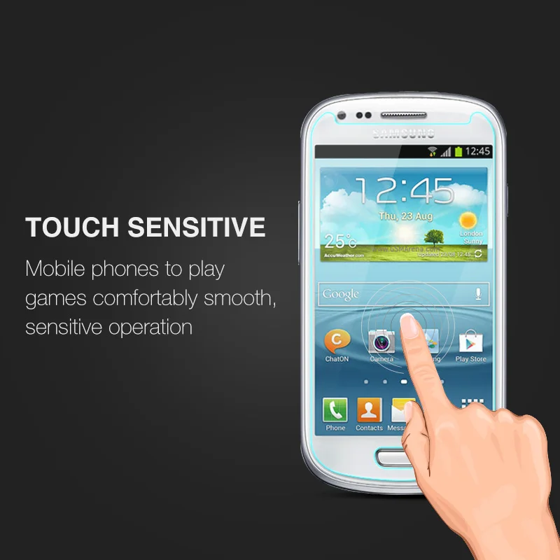 Закаленное стекло для samsung Galaxy S7 S6 S5 S4 S3 S2 Note 4 3 9H 2.5D Взрывозащищенная защитная пленка для экрана i9500 i9600 G9200