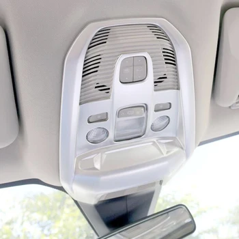 

For Peugeot 3008 GT 5008 2017 2018 ABS Matte Car front reading Lampshade panel Cover trim car styling 1pcs