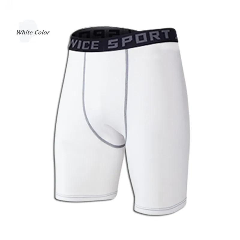 Mens Compression Shorts 2XL 3XL 90KG Male Fitness Casual Short Wear Under Base Layer Skinny Men Gym Sports Elastic White Legging best men's casual shorts Casual Shorts