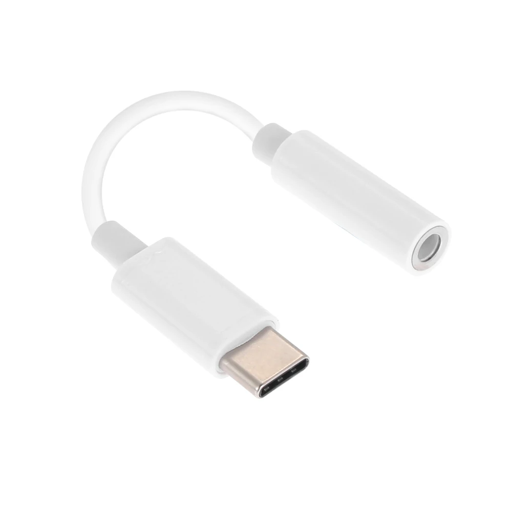 

Original USB 3.1 Type C 3.5 Jack Earphone Cable USB C to 3.5mm AUX Headphones Adapter Audio Splitter Charging Cable For HUAWEI