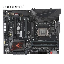 Распродажа красочная системная плата iGame Z270 Ymir-X для LGA1151 DDR4 ATX DDR4 SATA 3 USB 3,1 M.2 Порт двойной биос для ПК