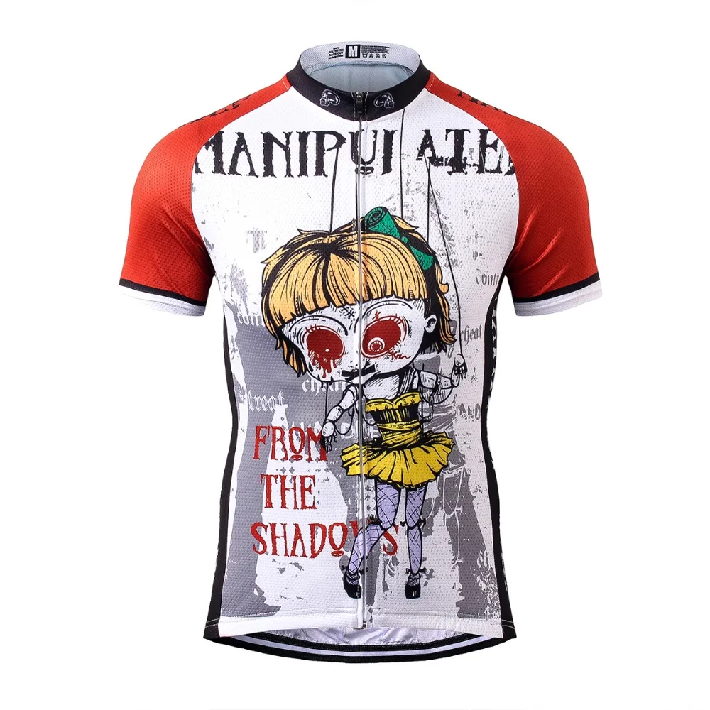 

THRILLER RIDER SPORTS TRS-0042 Mens Cycling Jersey Cycling Clothing Bike Shirt Size S to 5XL