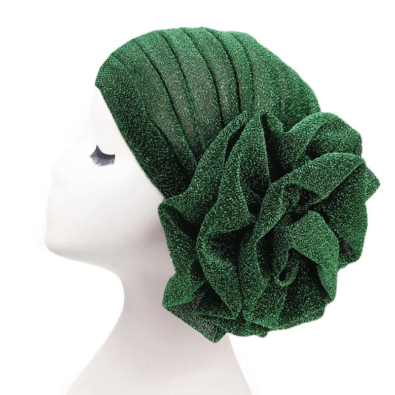 LARRIVED Новая женская hijabs эластичная чалма Ткань Голова Кепка шапка для девушек аксессуары для волос мусульманский шарф шапка - Цвет: color 8
