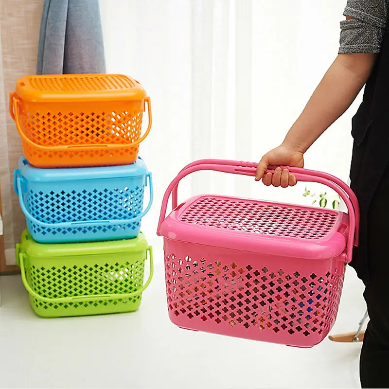 plastic toy basket