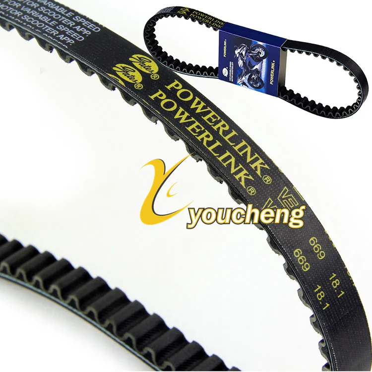 Ремень привода 669-18 1-30 Gates Powerlink GY6 49cc 50cc 669 CVT для скутера мопеда квадроцикла