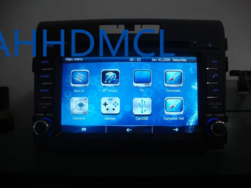 Best AHHDMCL Car Multimedia Player Stereo Radio Audio DVD GPS Navigation For CR-V 2012 2013 2014 2015 2016 2017 3