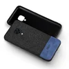 black with blue