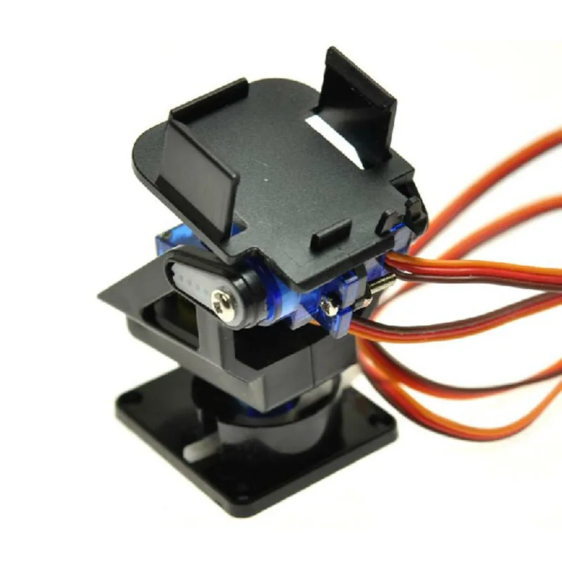 Pan//Tilt Camera Platform Mount Bracket Anti-Vibration+2 Servos for Aircraft Accs