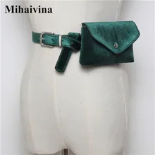 Mihaivina Осенняя Женская поясная Сумка замшевая поясная сумка Повседневная поясная сумка на поясе женская сумка для телефона для карт ключ сумка