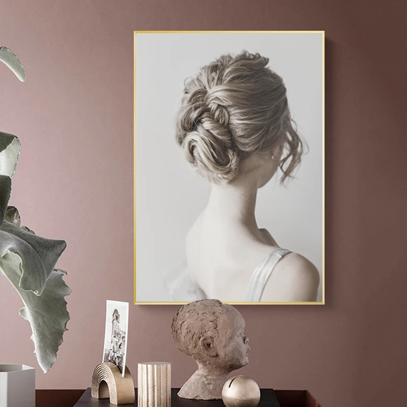Современные картины You are My Angle Beauty с перьями художественные на холсте поп постер