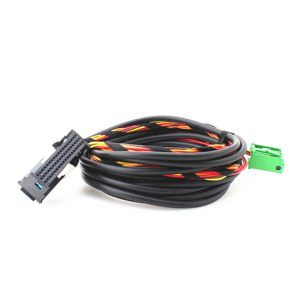 

HONGGE 9W2 9W7 Bluetooth Plug Wiring Harness Cable For VW Passat B6 Jetta Golf MK5 6 Tiguan Polo RCD510 RNS510 1K8 035 730D