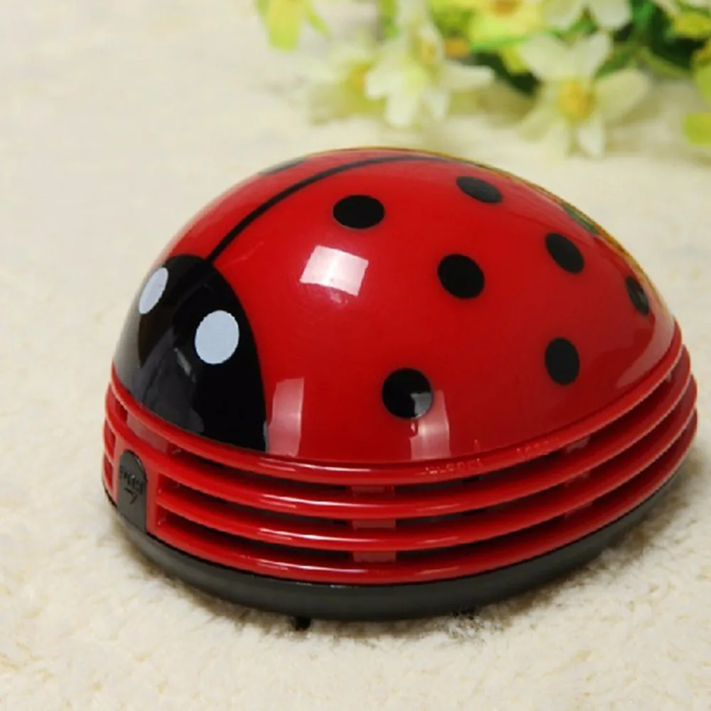 

Mini Home Car Model Vacuum Cleaner Ladybug Desktop Coffee Table Car Sucker