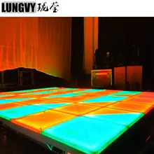 9 шт./лот 3 м* 3 м Лучшая цена 10 мм 432 шт. светодиодная Дискотека танцпол сценические огни освещение для ночной Диско клуб свадьба