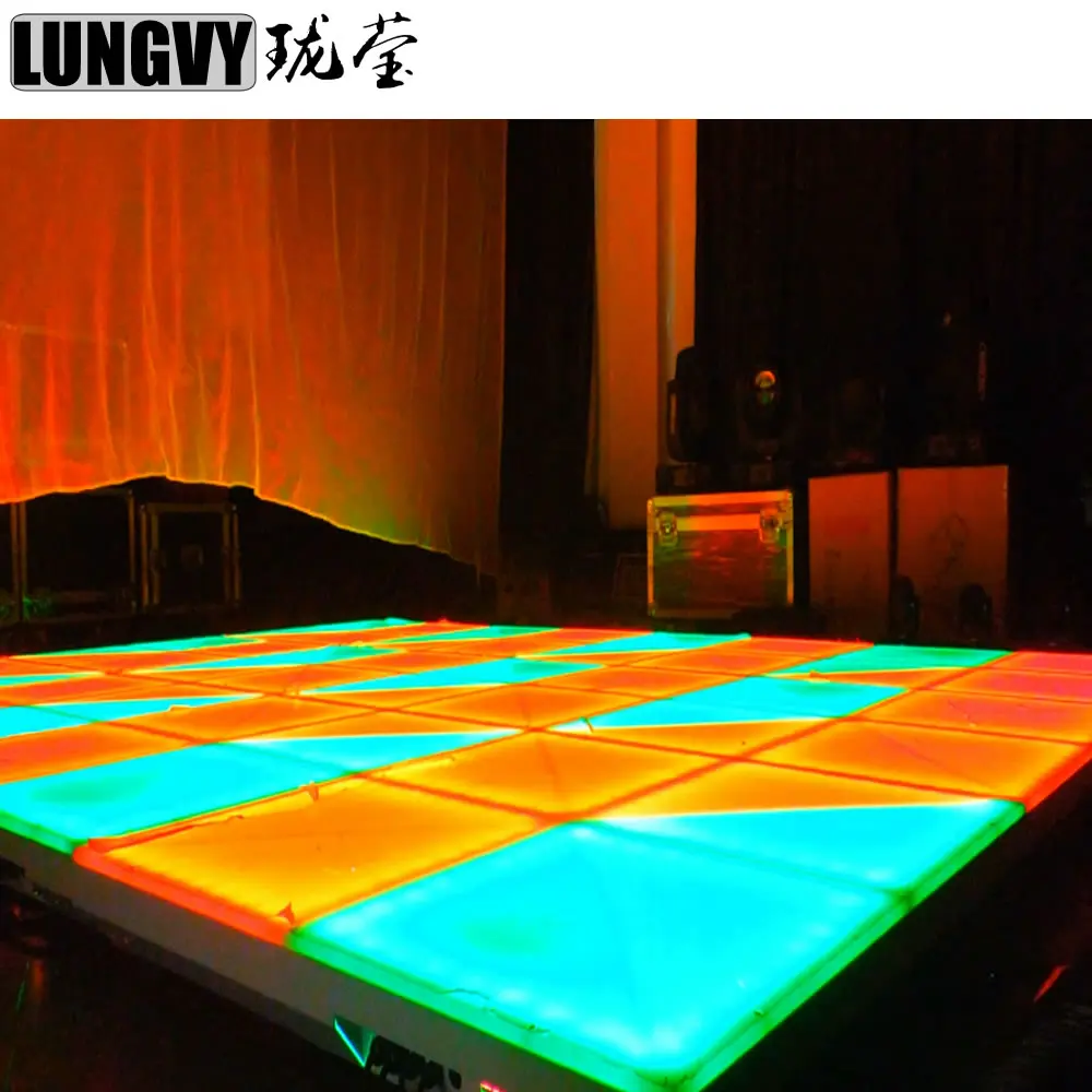 9pcs/Lot 3m*3m Best Price 10mm 432PCS Led Disco Dance Floor Stage