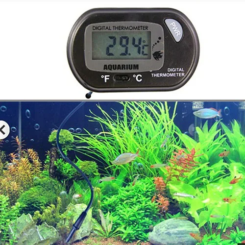 

Mini LCD Digital Terrarium Marine Temperature Fish Tank Aquarium Thermometer